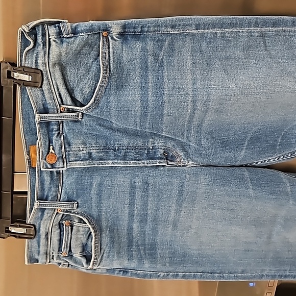 💕MOTHER💕 The Tomcat High Rise Straight Leg Button Fly Jeans ~ Layover 34 NWOT - Picture 14 of 17